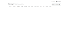 Desktop Screenshot of koreanfashionista.com